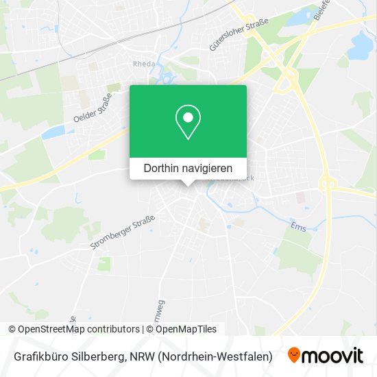 Grafikbüro Silberberg Karte