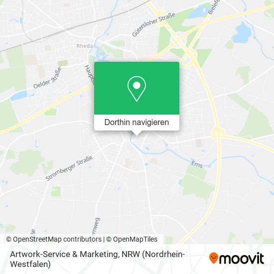 Artwork-Service & Marketing Karte