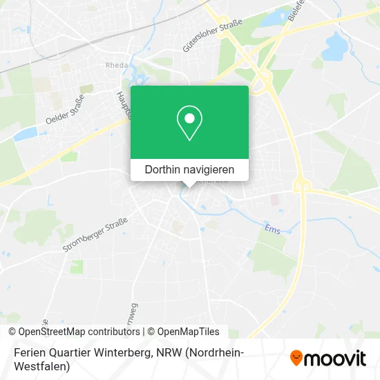 Ferien Quartier Winterberg Karte
