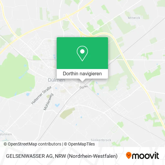 GELSENWASSER AG Karte