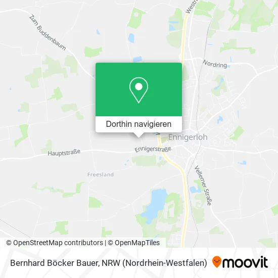 Bernhard Böcker Bauer Karte