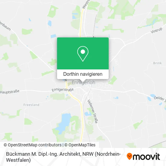 Bückmann M. Dipl.-Ing. Architekt Karte