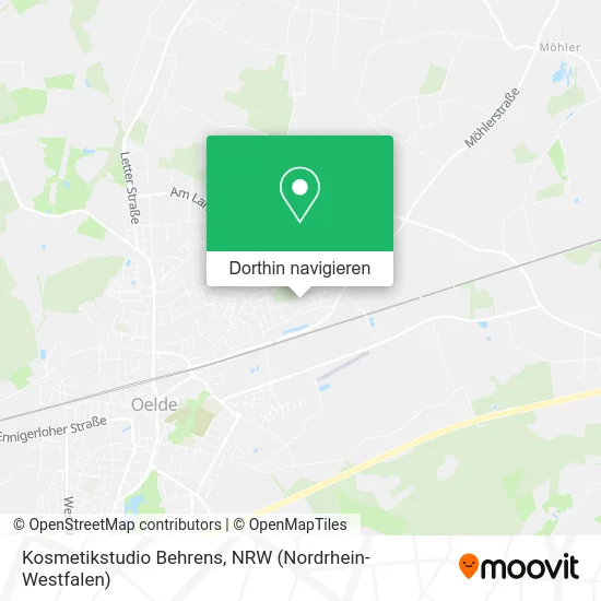 Kosmetikstudio Behrens Karte