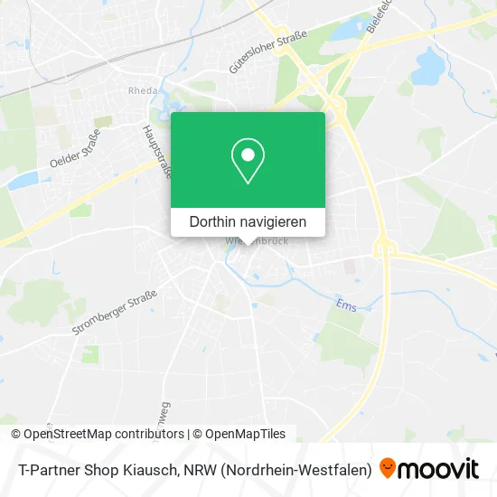 T-Partner Shop Kiausch Karte