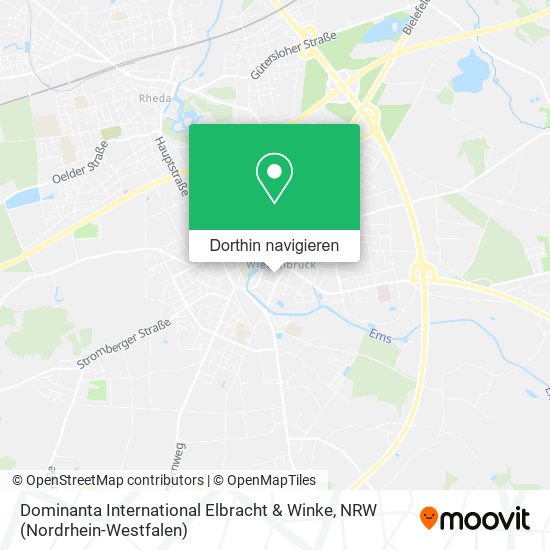 Dominanta International Elbracht & Winke Karte