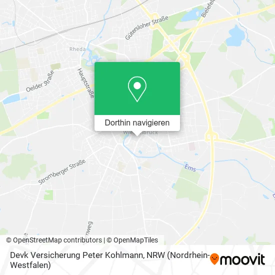 Devk Versicherung Peter Kohlmann Karte
