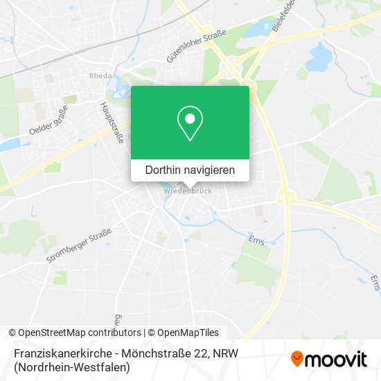 Franziskanerkirche - Mönchstraße 22 Karte