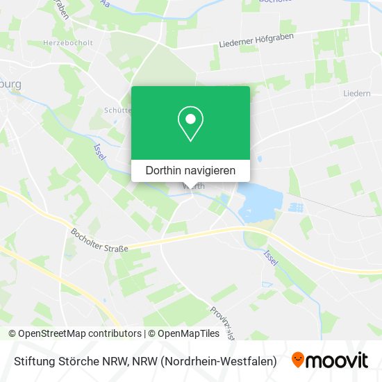 Stiftung Störche NRW Karte