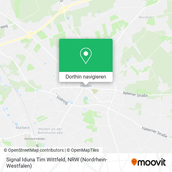 Signal Iduna Tim Wittfeld Karte