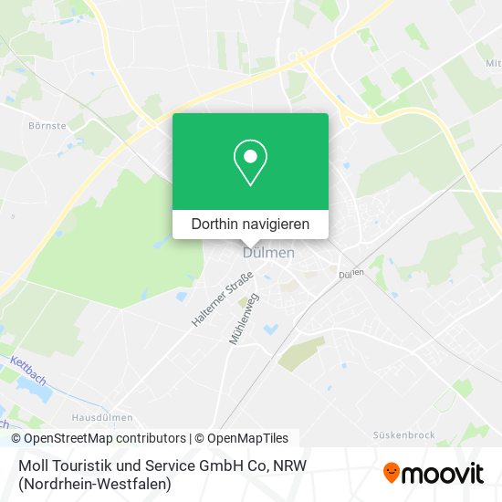 Moll Touristik und Service GmbH Co Karte