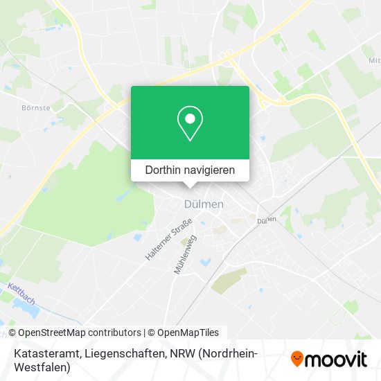 Katasteramt, Liegenschaften Karte
