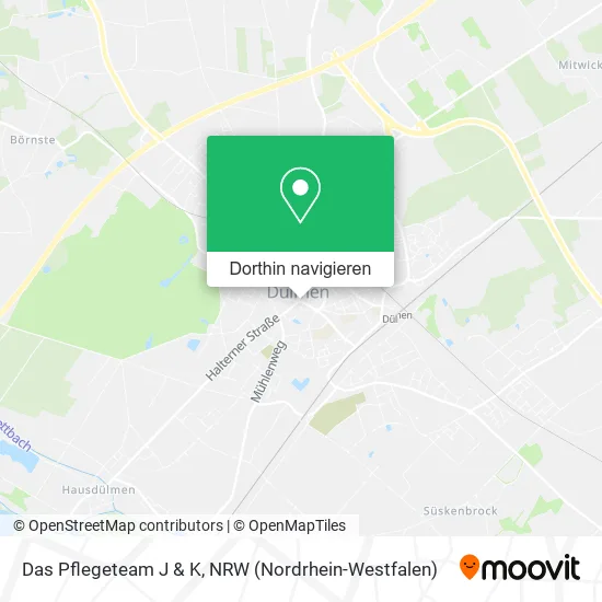 Das Pflegeteam J & K Karte