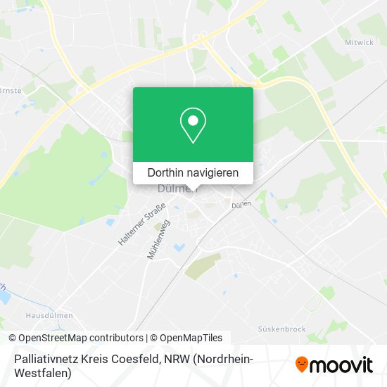 Palliativnetz Kreis Coesfeld Karte