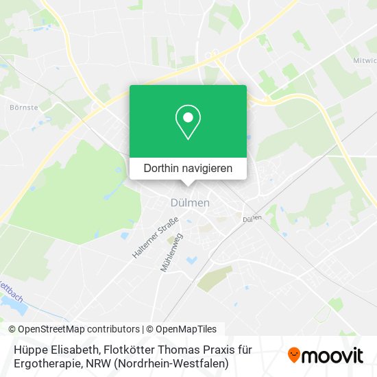 Hüppe Elisabeth, Flotkötter Thomas Praxis für Ergotherapie Karte