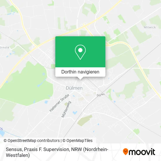 Sensus, Praxis F. Supervision Karte