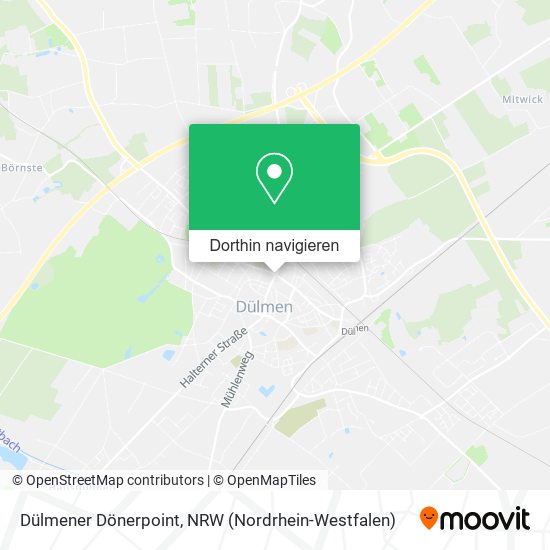 Dülmener Dönerpoint Karte