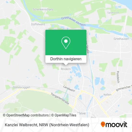 Kanzlei Walbrecht Karte