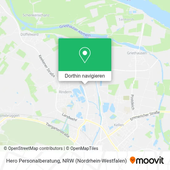 Hero Personalberatung Karte