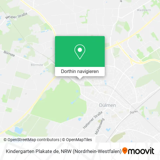 Kindergarten Plakate de Karte