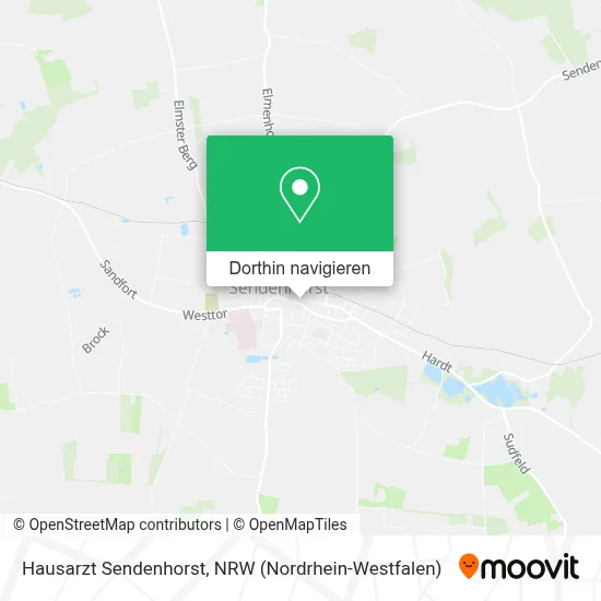 Hausarzt Sendenhorst Karte