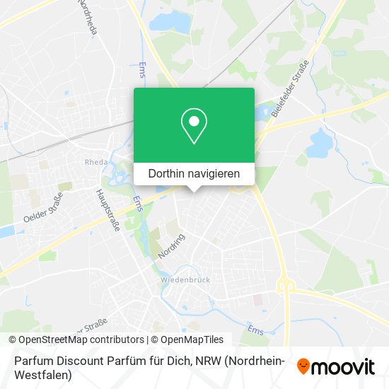 Parfum Discount Parfüm für Dich Karte