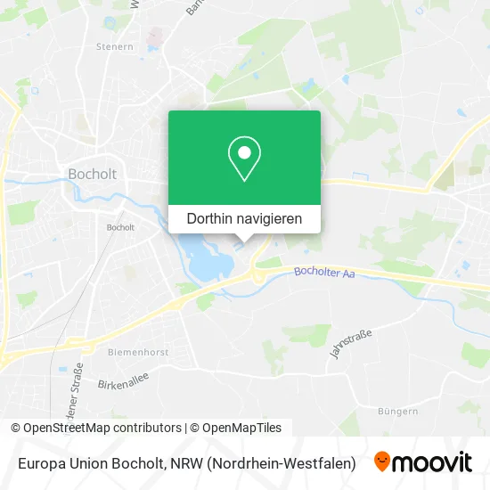 Europa Union Bocholt Karte