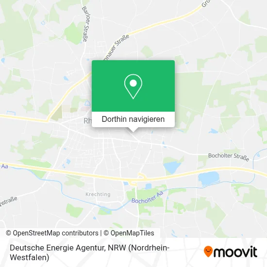 Deutsche Energie Agentur Karte