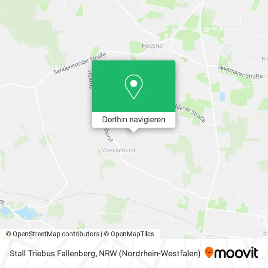 Stall Triebus Fallenberg Karte