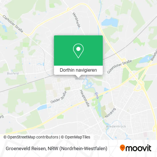 Groeneveld Reisen Karte