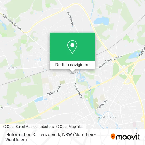 I-Information Kartenvorverk Karte