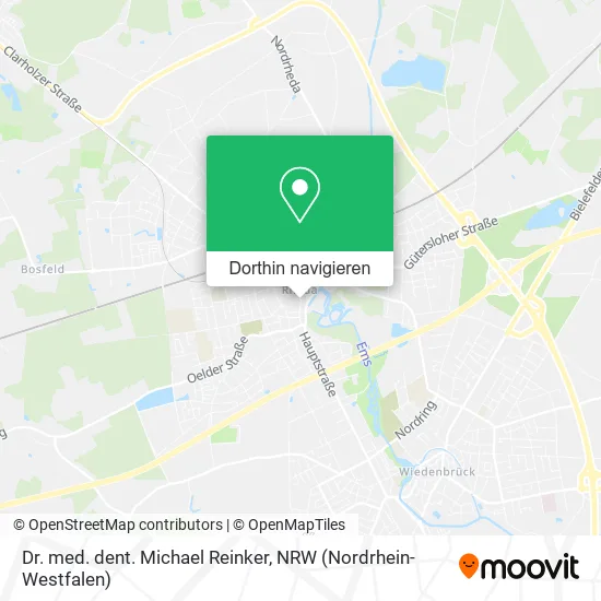 Dr. med. dent. Michael Reinker Karte