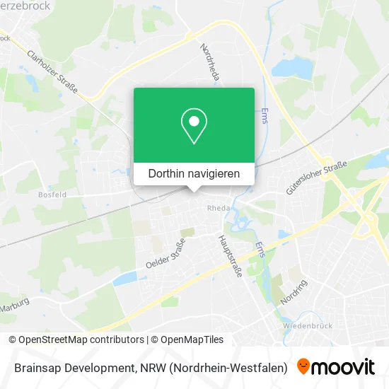 Brainsap Development Karte