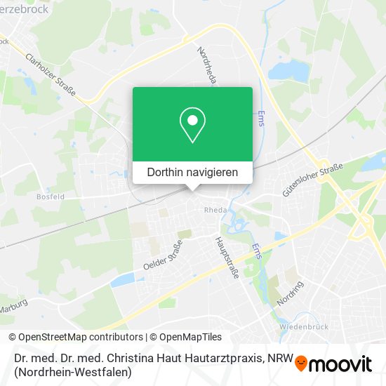 Dr. med. Dr. med. Christina Haut Hautarztpraxis Karte