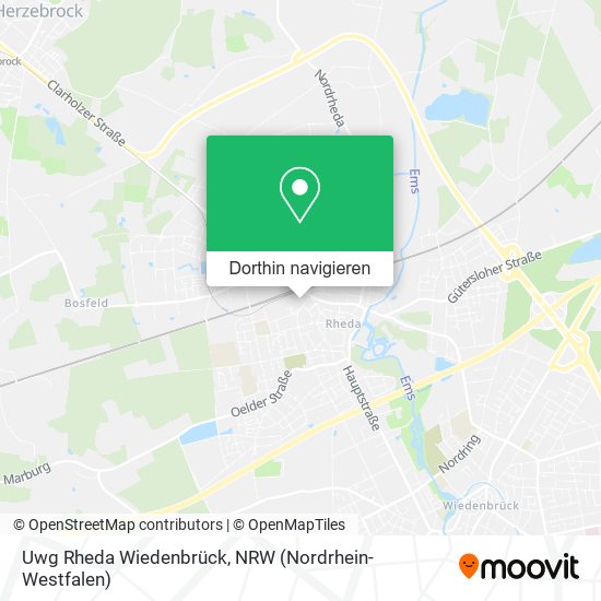 Uwg Rheda Wiedenbrück Karte