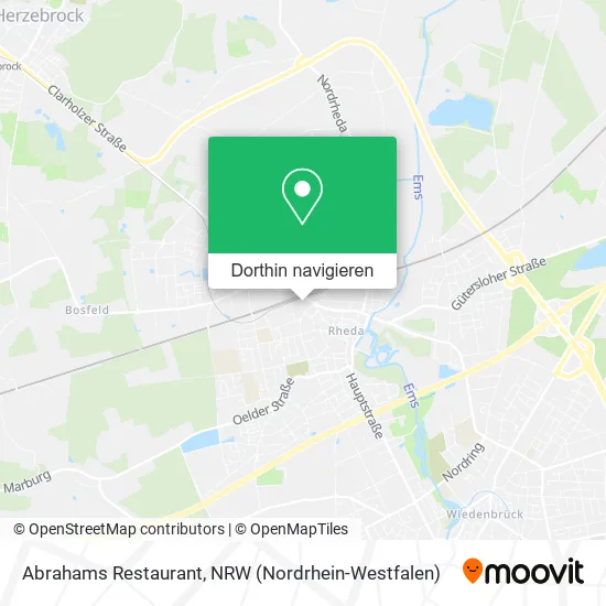 Abrahams Restaurant Karte