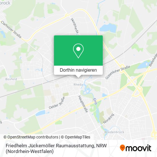 Friedhelm Jückemöller Raumausstattung Karte
