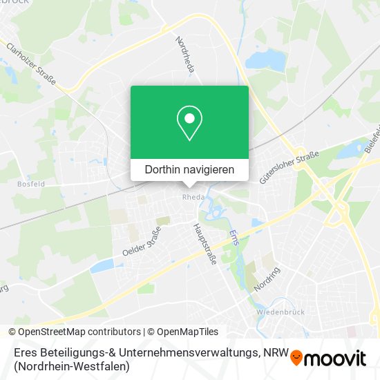 Eres Beteiligungs-& Unternehmensverwaltungs Karte