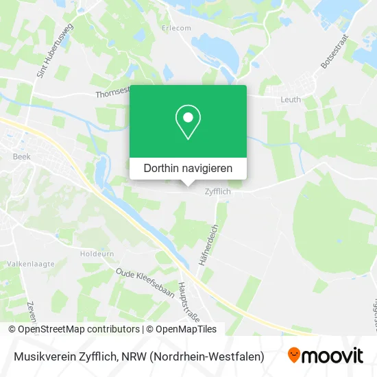 Musikverein Zyfflich Karte