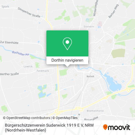 Bürgerschützenverein Suderwick 1919 E V Karte