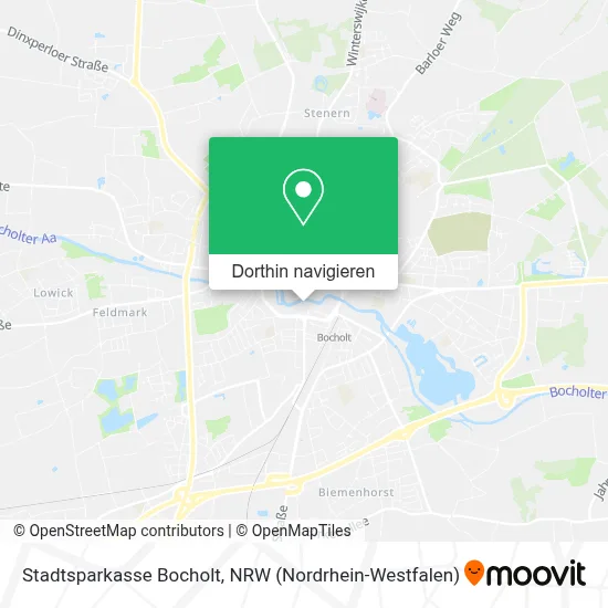 Stadtsparkasse Bocholt Karte