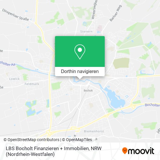 LBS Bocholt Finanzieren + Immobilien Karte