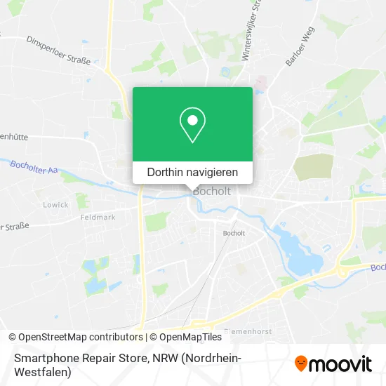 Smartphone Repair Store Karte