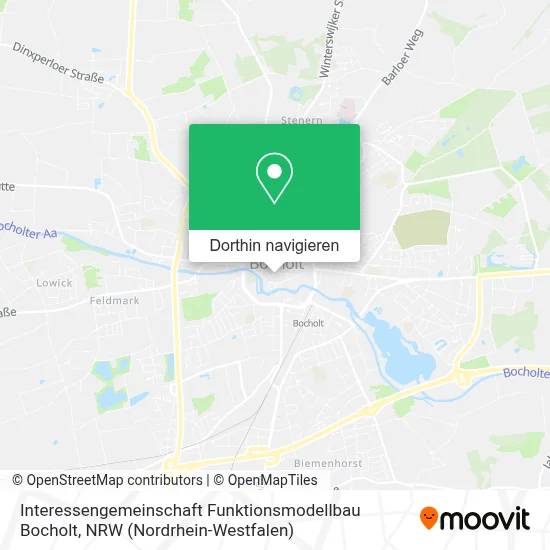 Interessengemeinschaft Funktionsmodellbau Bocholt Karte