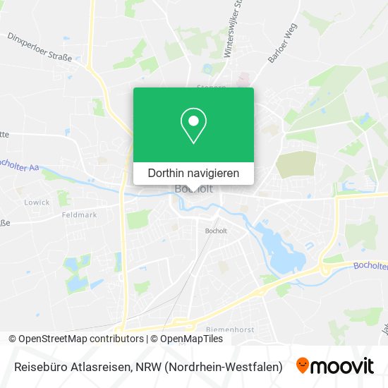 Reisebüro Atlasreisen Karte