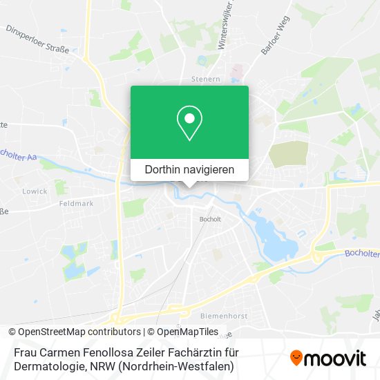 Frau Carmen Fenollosa Zeiler Fachärztin für Dermatologie Karte