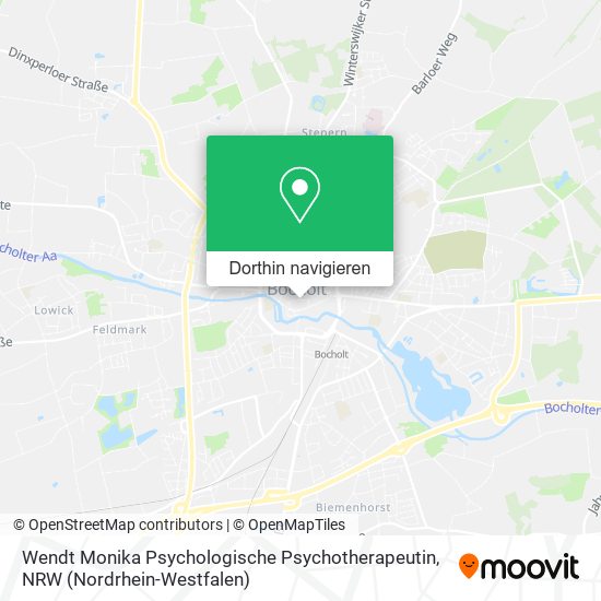 Wendt Monika Psychologische Psychotherapeutin Karte
