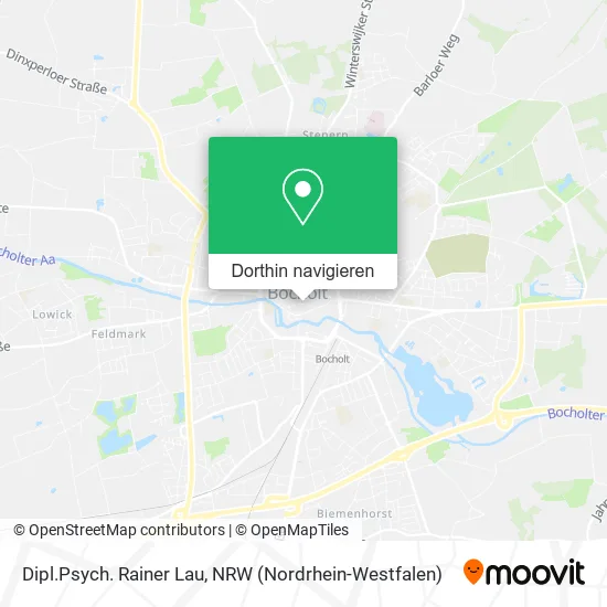 Dipl.Psych. Rainer Lau Karte