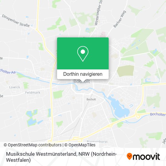 Musikschule Westmünsterland Karte