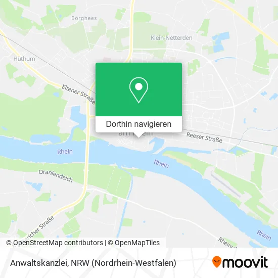 Anwaltskanzlei Karte