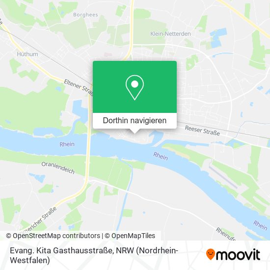 Evang. Kita Gasthausstraße Karte